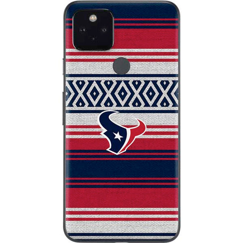 NFL Houston Texans Trailblazer Google Pixel 5a Skin